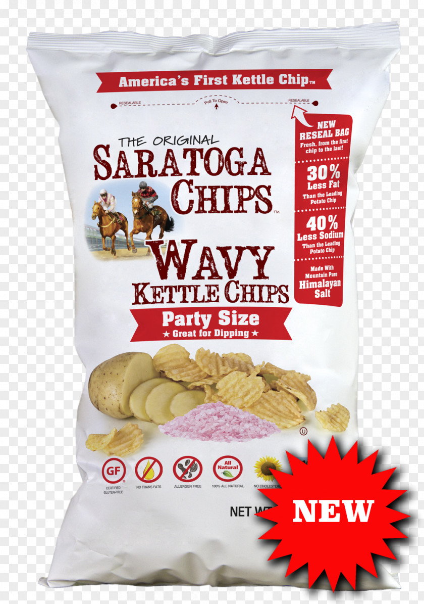 Junk Food Potato Chip Saratoga Springs Flavor PNG