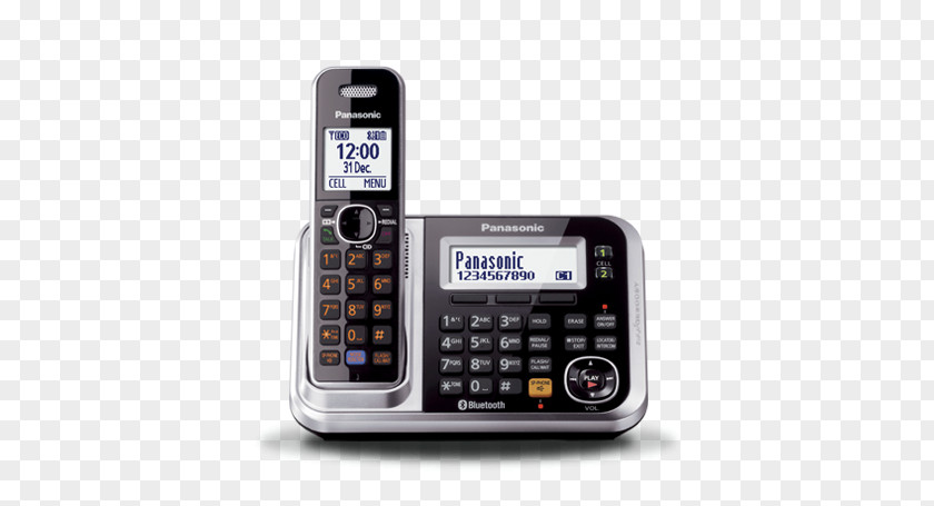 Panasonic Phone Cordless Telephone Handset KX-TG7871 Mobile Phones PNG