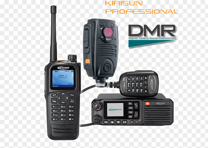 Radio Digital Mobile Ultra High Frequency Walkie-talkie PNG