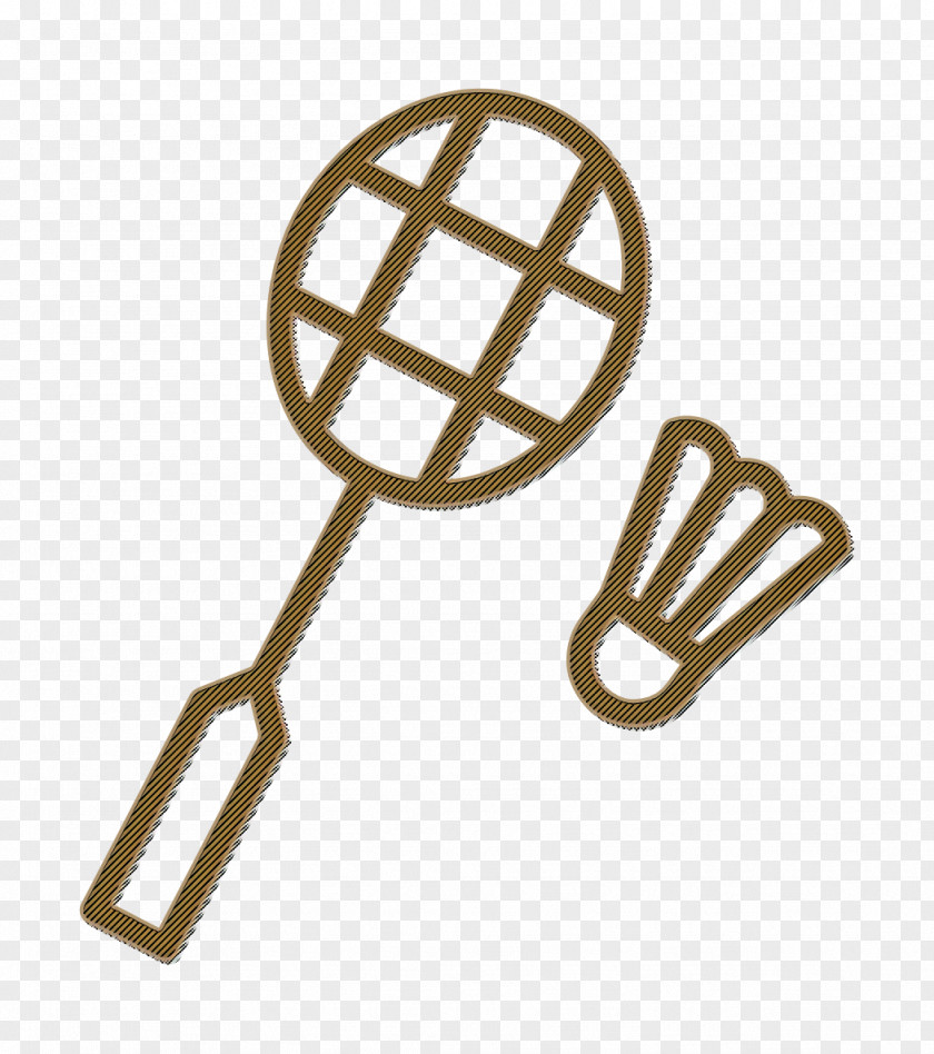 Badminton Icon Olimpiade Racket PNG