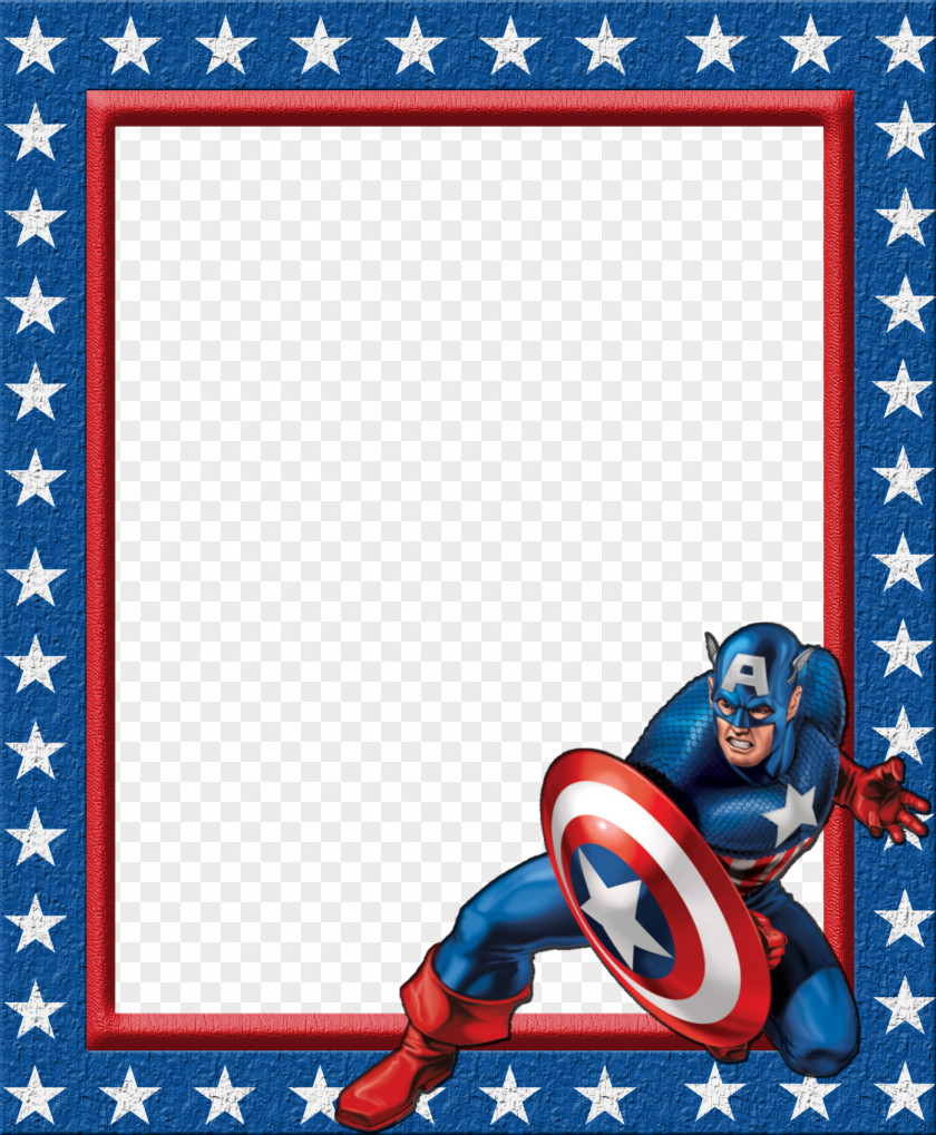 Captain America Clip Spider-Man Thor Picture Frames Superhero PNG