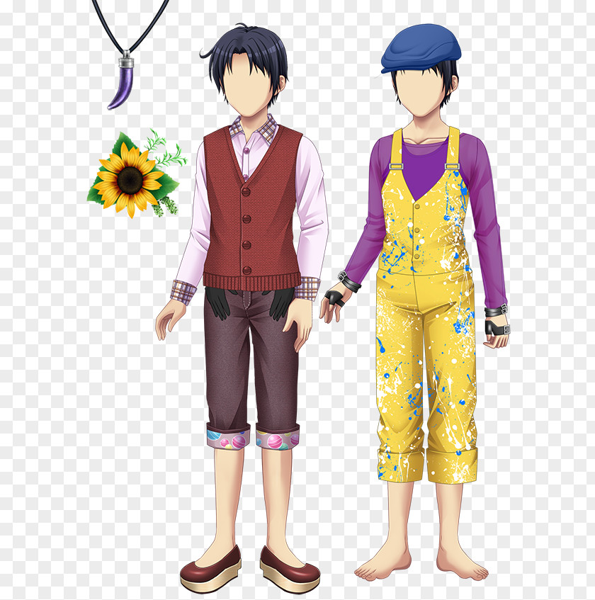 Fukubukuro Clothing Yellow Purple Outerwear Uniform PNG