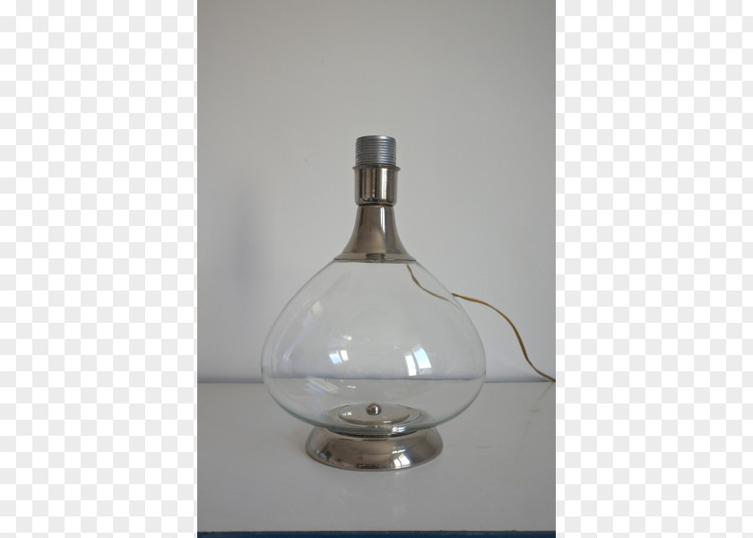 Glass Bottle Table Light Fixture Decanter PNG