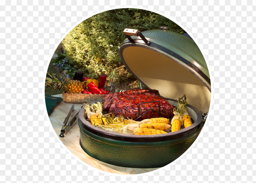 Grilled Meet Barbecue Big Green Egg Ribs Kamado Smoking PNG