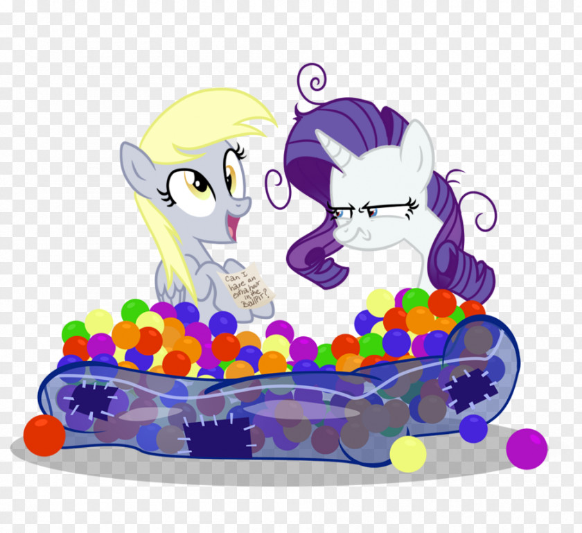 My Little Pony DashCon Ball Pits Art Clip PNG