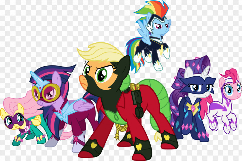 My Little Pony Rainbow Dash Power Ponies Applejack Rarity PNG
