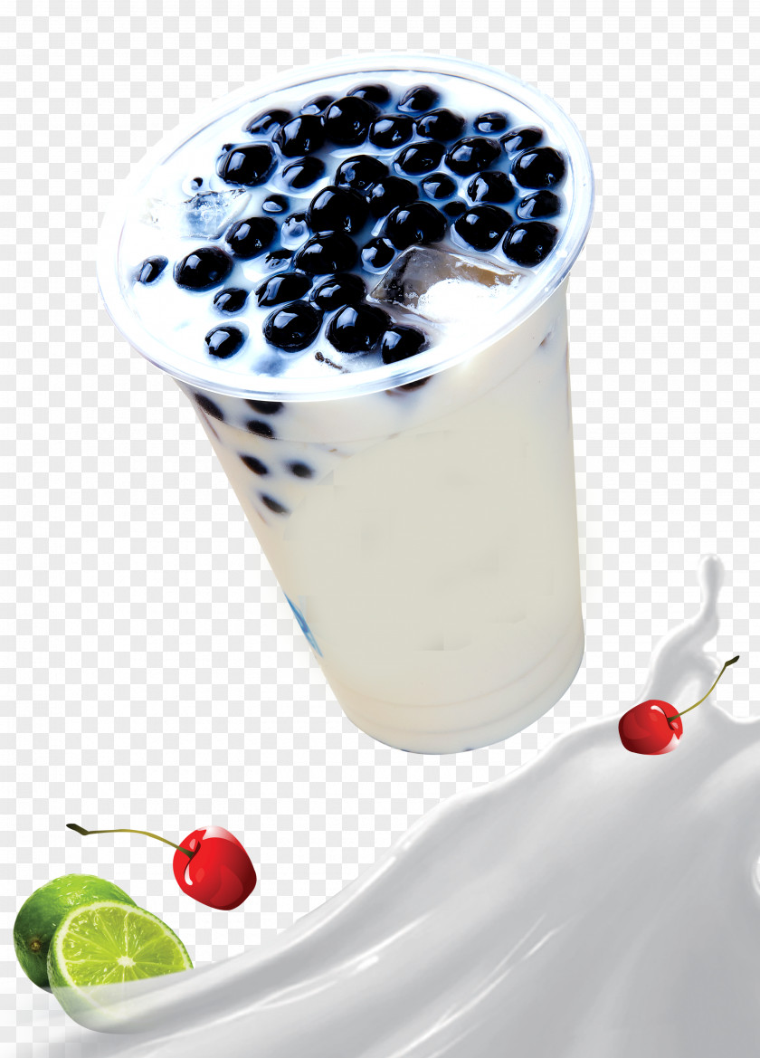 Pearl Milk Tea Bubble Coffee White PNG