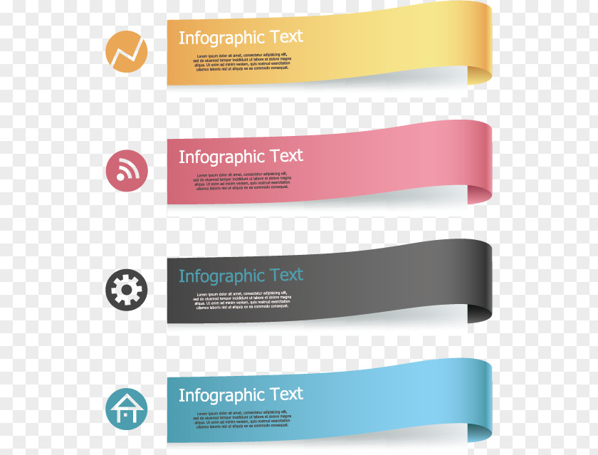 Ribbons Vector Chart Euclidean PNG