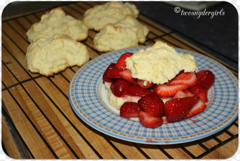 Strawberry Breakfast Cream Dessert Recipe PNG
