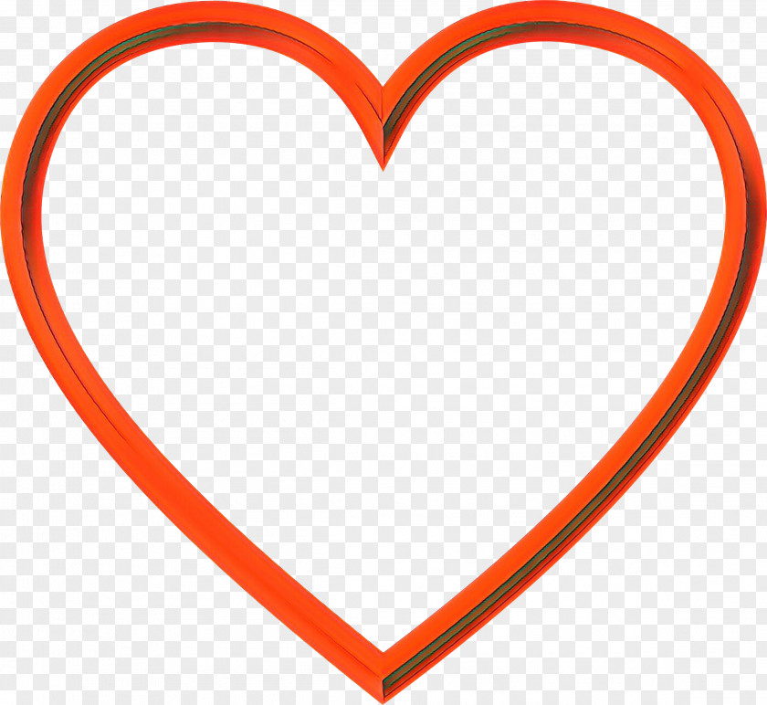 Symbol Love Orange PNG