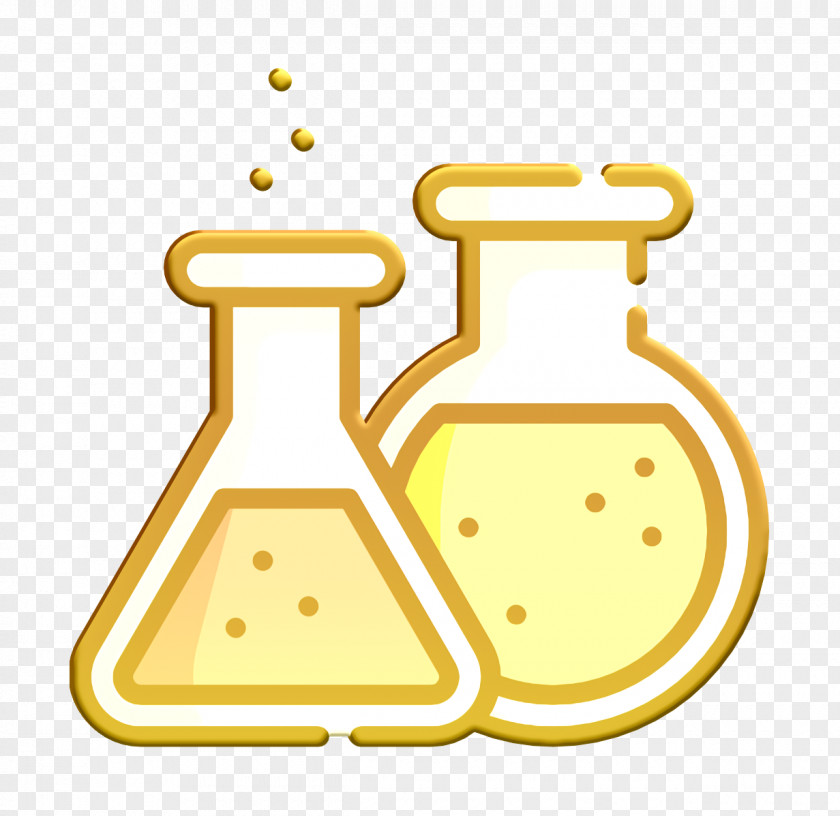 University Icon Chemistry Flask PNG