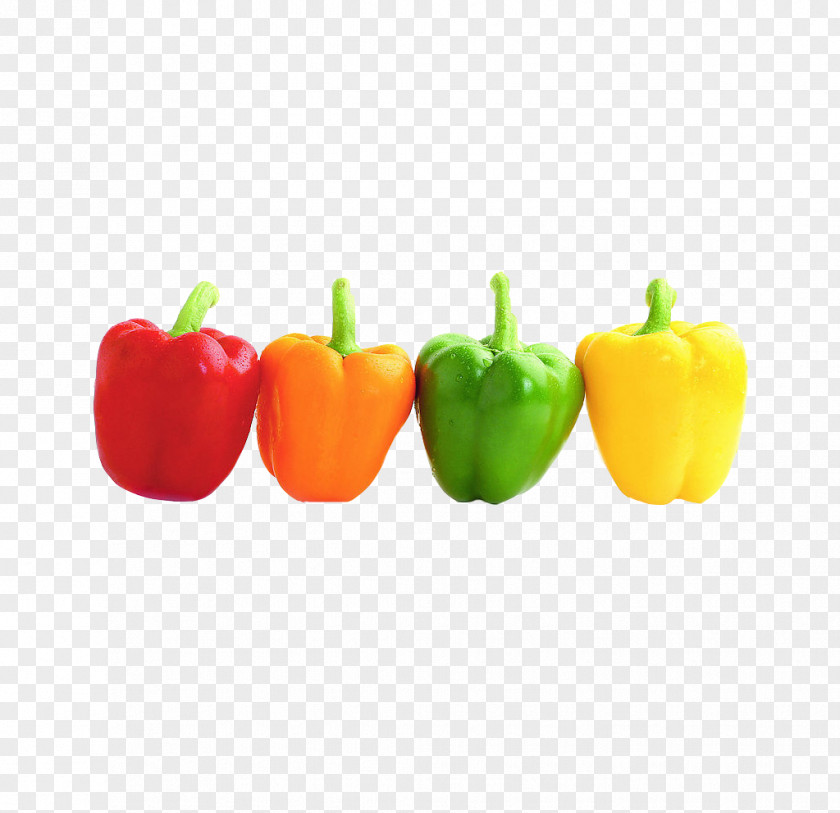 In Kind, Yellow Pepper, Multicolored Pepper Bell Vegetable Food Pungency PNG