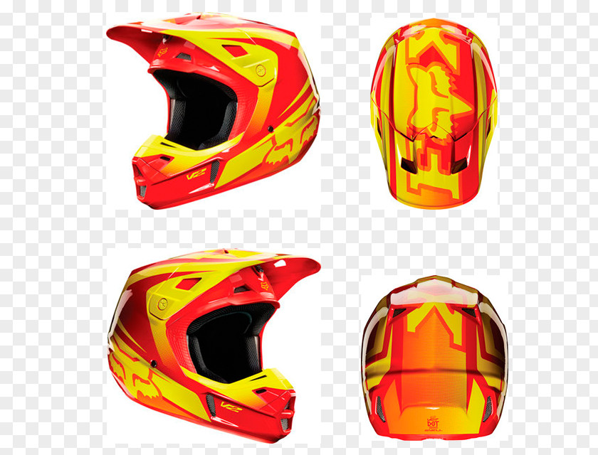 Motorcycle Helmets Fox Racing Helmet Glass Fiber PNG