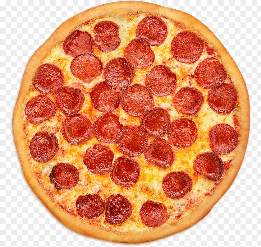 Pizza Italian Cuisine Salami Fast Food Pepperoni PNG