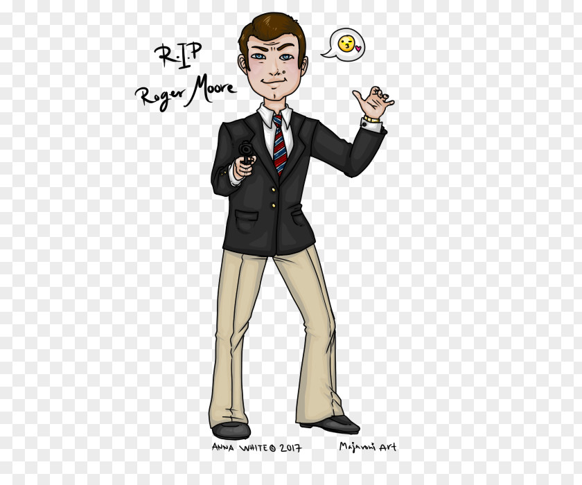 Roger Moore Tuxedo Human Behavior Homo Sapiens Cartoon PNG