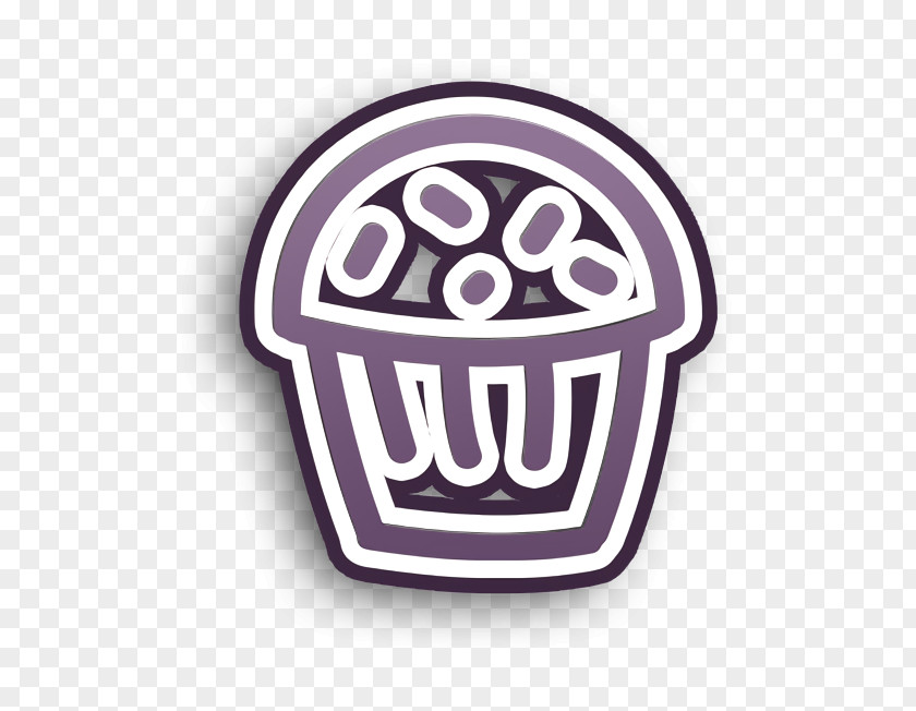 Cupcake Hand Drawn Dessert Icon Sweet PNG