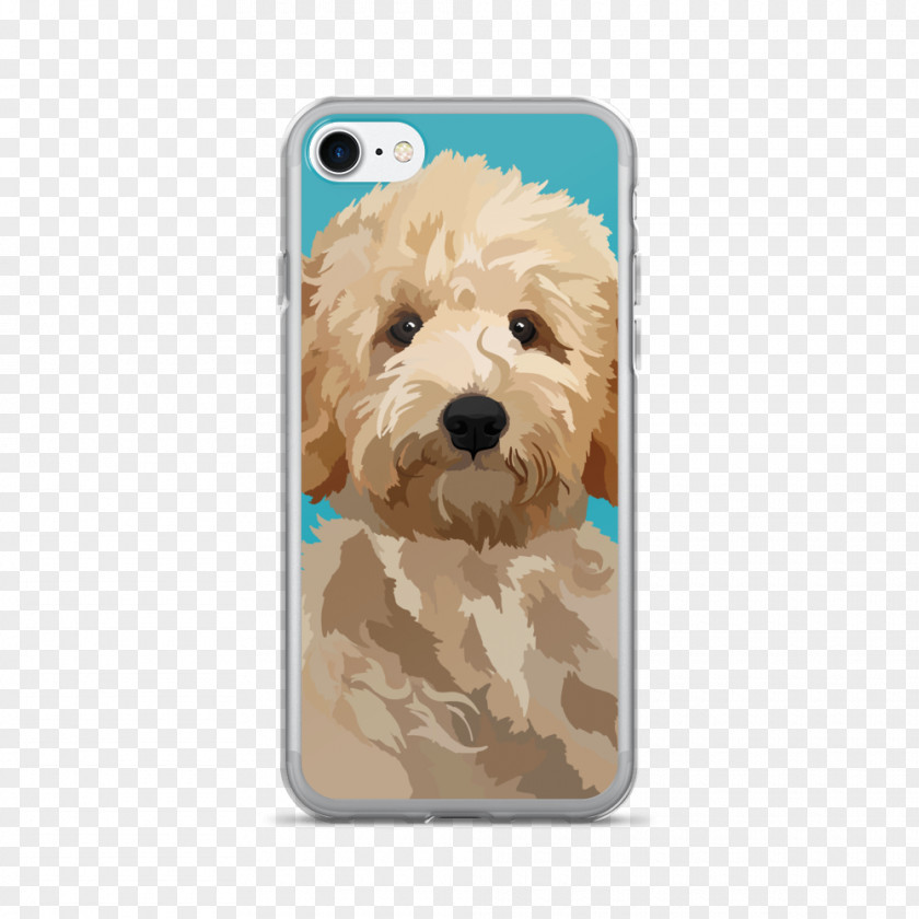 Iphone And Hand Goldendoodle Cavapoo Schnoodle IPhone 7 Cockapoo PNG