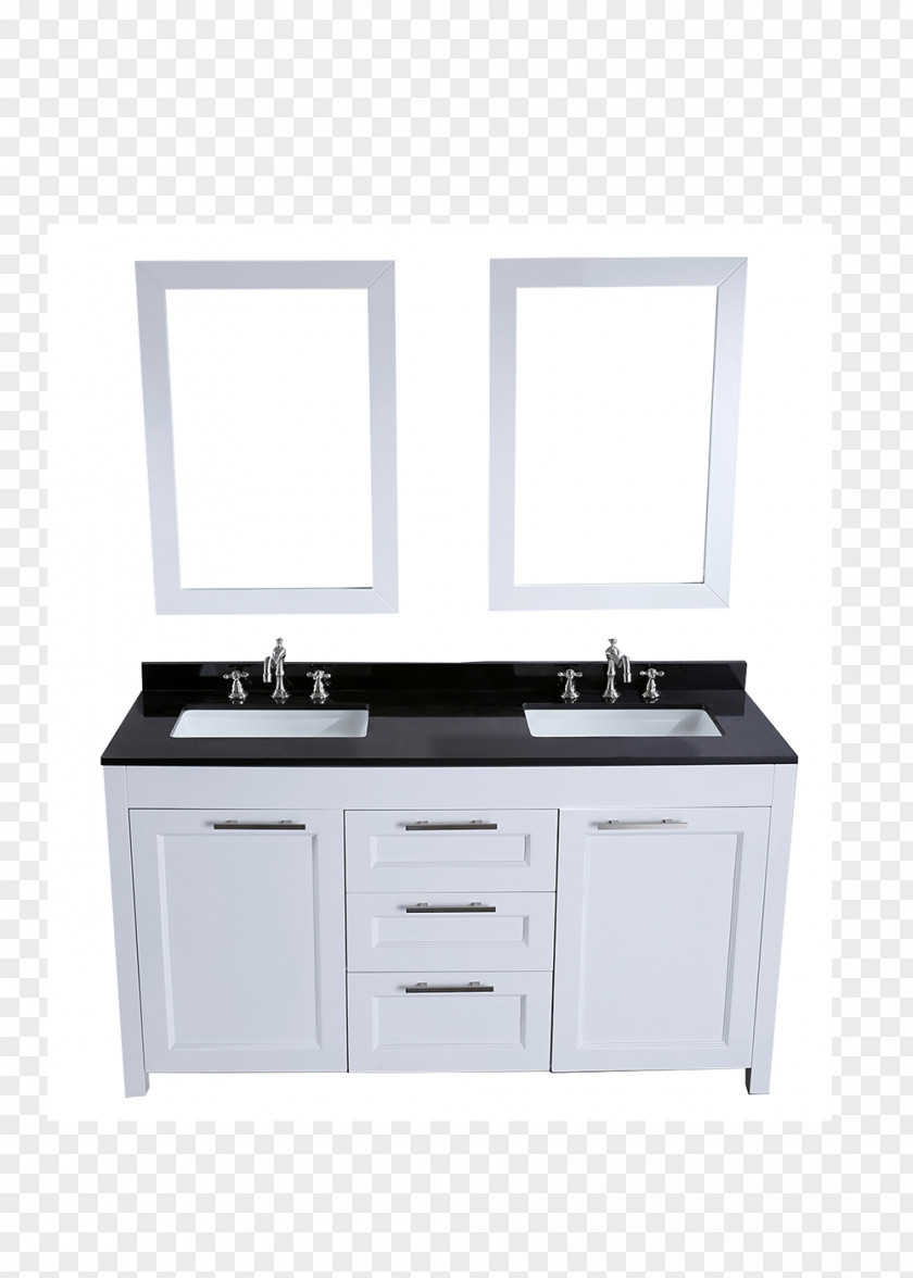 Modern Bathroom Cabinet Sink Drawer PNG