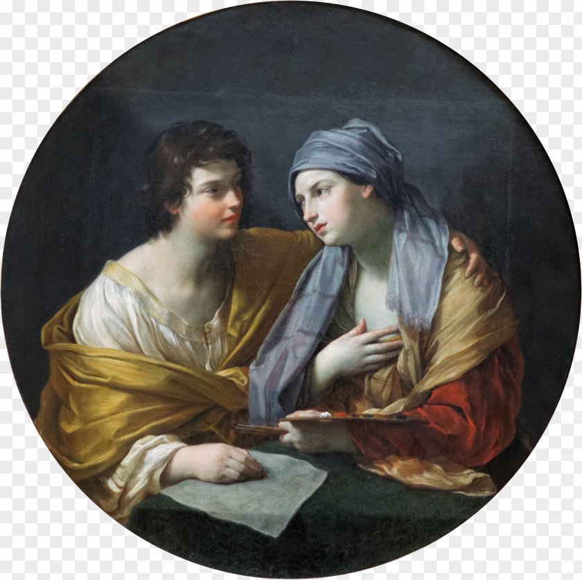 Painting Musée Du Louvre Guido Reni The Union Of Drawing And Color Art Museum PNG
