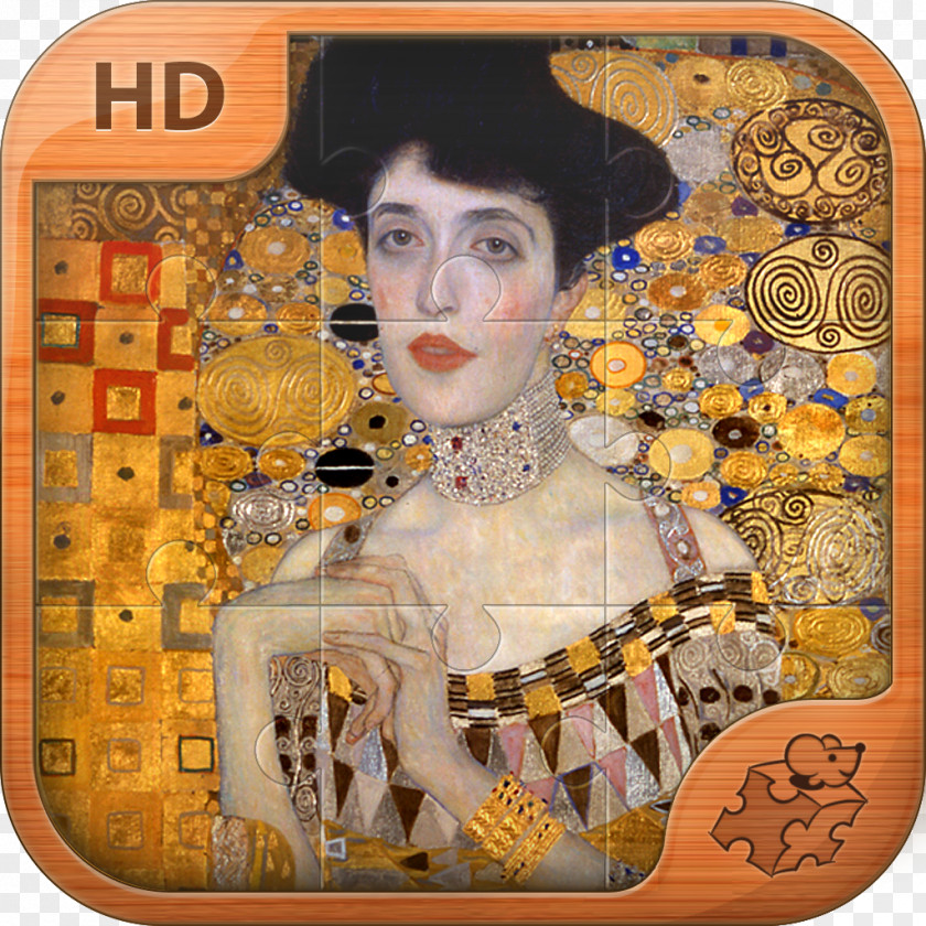 Painting Portrait Of Adele Bloch-Bauer I Woman In Gold Art PNG