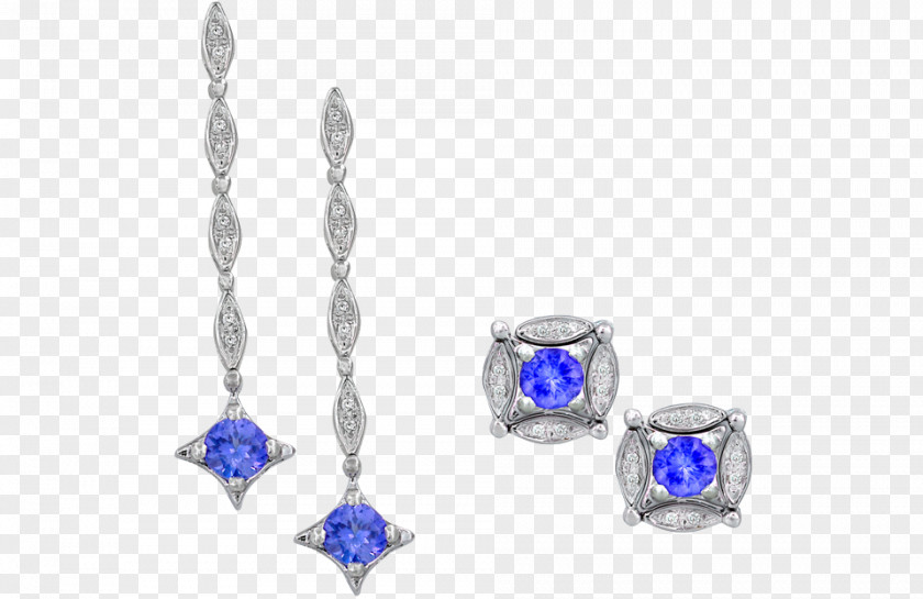 Sapphire Earring Jewellery Jewelry Design Tanzanite PNG