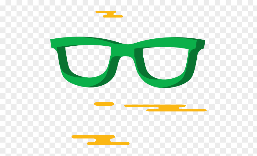 A Green Glasses Goggles T-shirt Ophthalmology Icon PNG