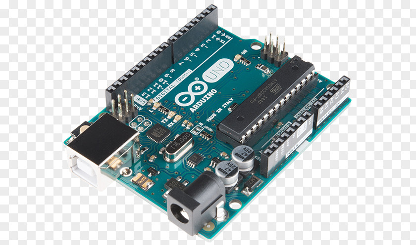 Arduino Uno Microcontroller ATmega328 Electronics PNG