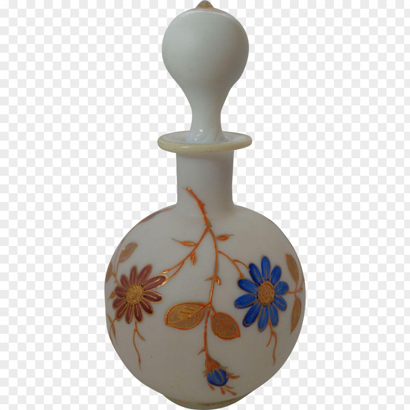 Glass Silver Overlay Ceramic Vase Sterling PNG