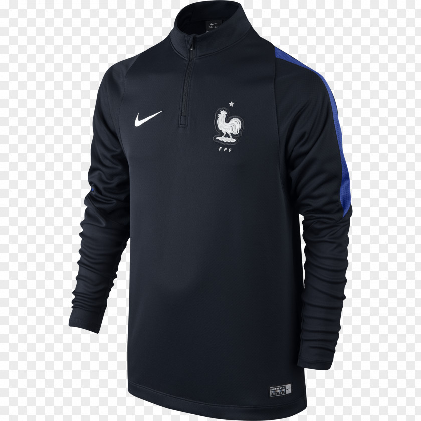 Nike Sweats T-shirt Dri-FIT France Zipper PNG