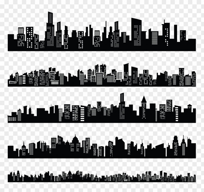 Black City Building Cities: Skylines Illustration PNG