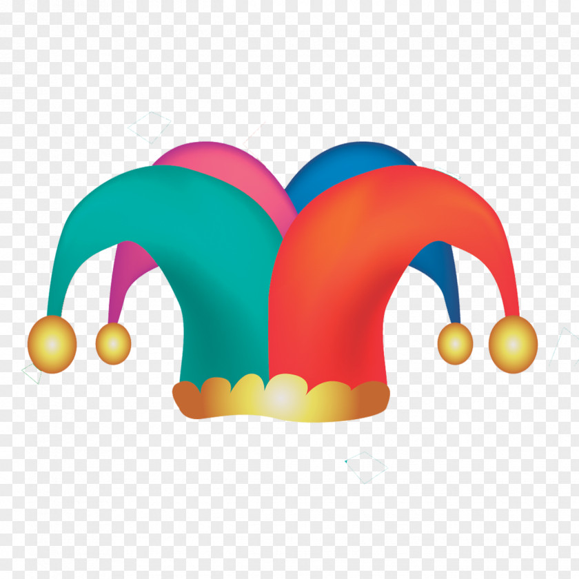 Circus Clown Hat Vector Material Clip Art PNG