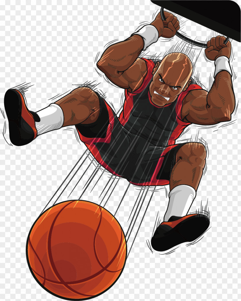 Creative Basketball Players Slam Dunk Chicago Bulls PNG