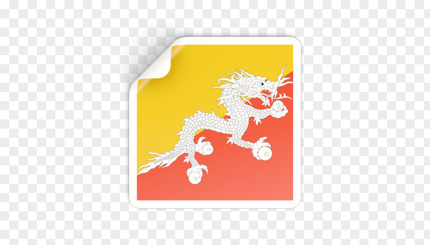 Flag Of Bhutan National Symbols PNG