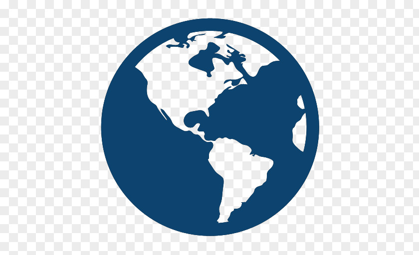 Globe World Map PNG