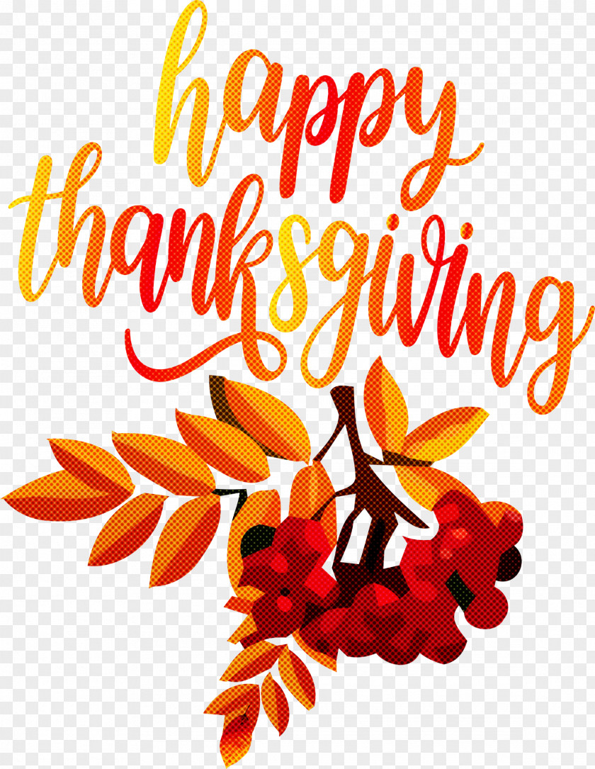 Happy Thanksgiving Autumn Fall PNG