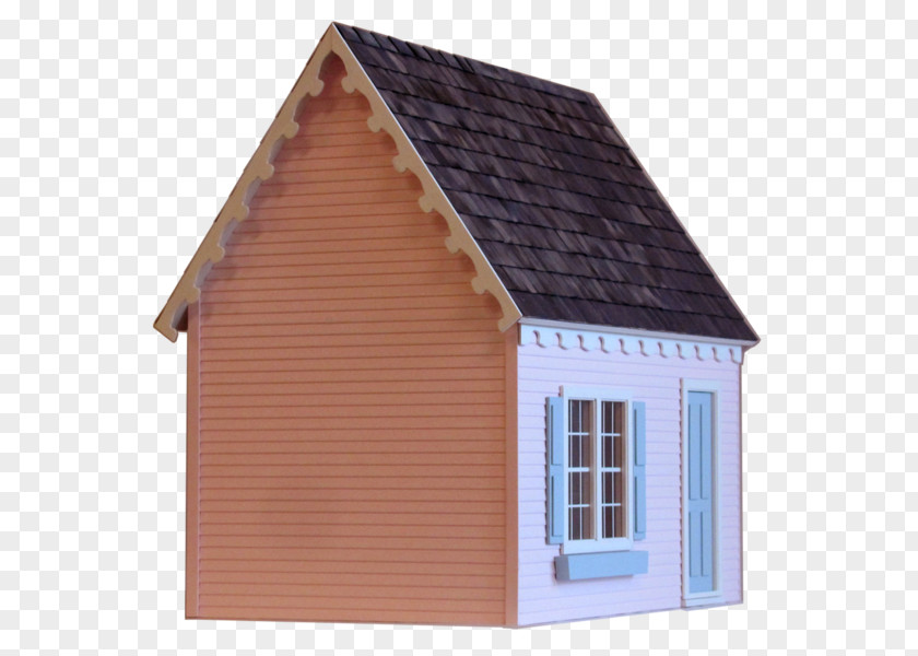 House Dollhouse Roof Shed Facade PNG