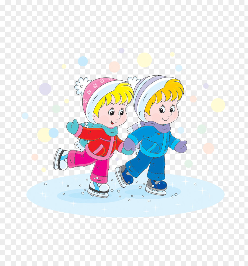 Skating Rink Vector Graphics Ice Clip Art Child Winter Sports PNG