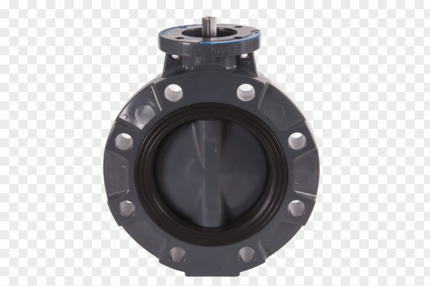 Butterfly Valve Actuator Flange PNG