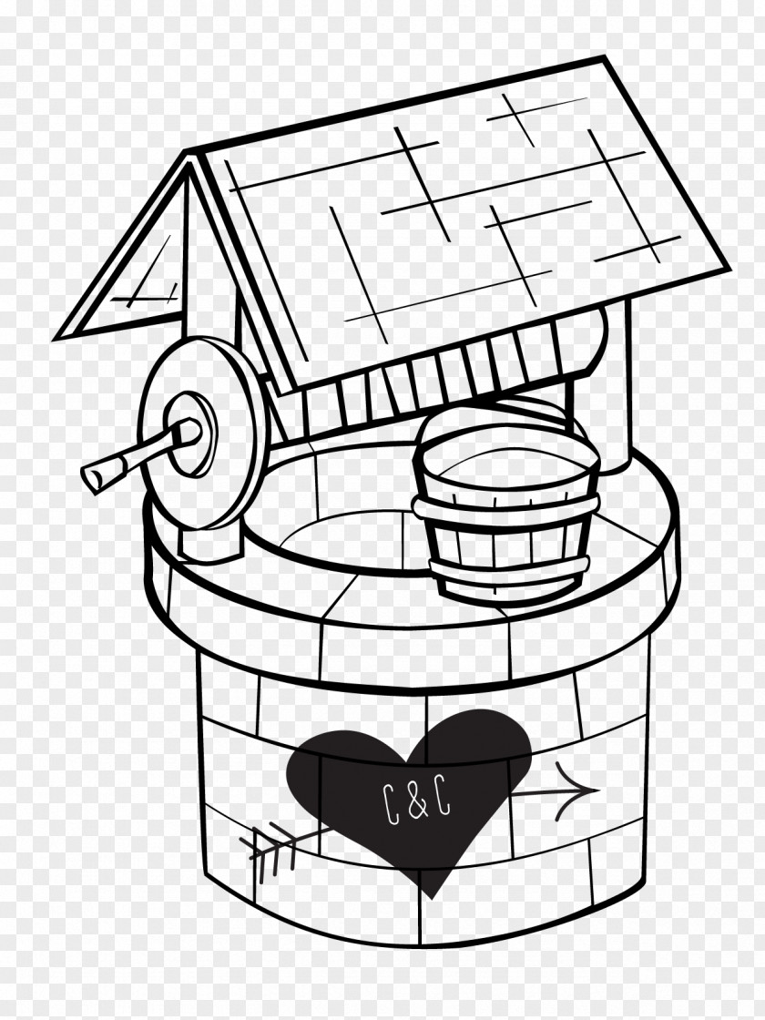 Child Coloring Book Water Well Drawing Clip Art PNG