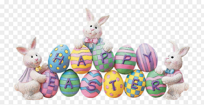 Easter Bunny Centrepiece Egg PNG