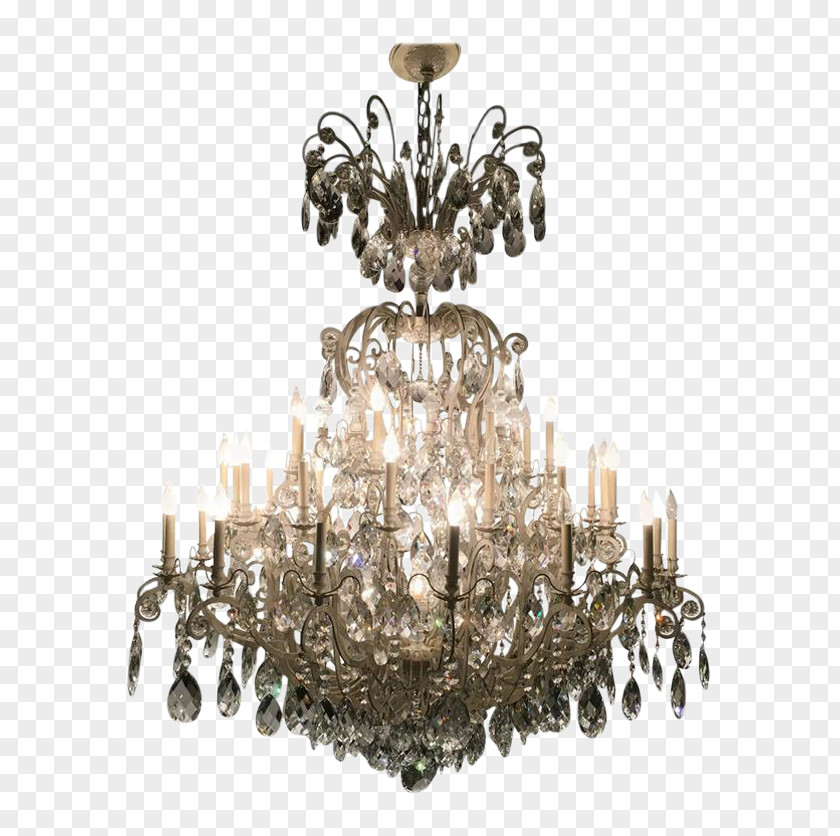 European Crystal Chandeliers Chandelier Baccarat Lighting Light Fixture Room PNG