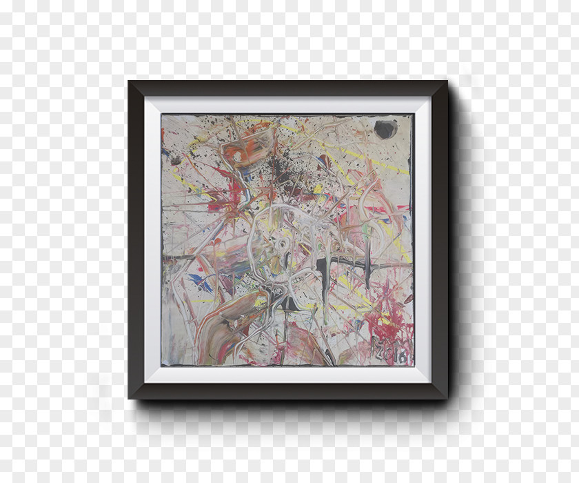 Painting Modern Art Picture Frames Flower PNG
