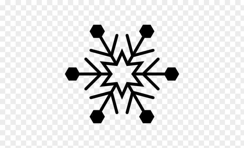 Snowflake Hexagon Clip Art PNG