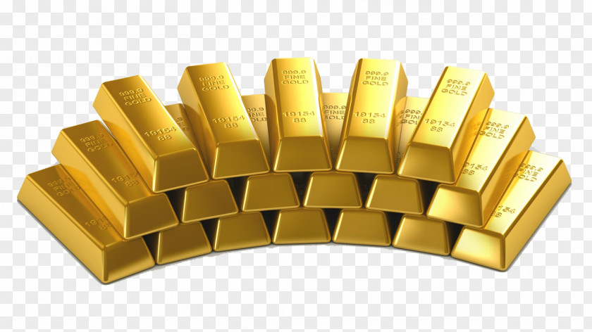 Stack Of Gold Bars Bar Silver As An Investment Metal PNG
