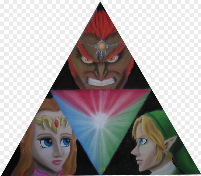 Triforce Of Courage The Legend Zelda: Ocarina Time Link Artist PNG