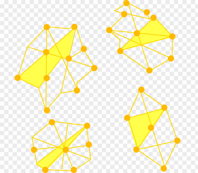 Vector Yellow Lines Galaxy Line Euclidean Irregular PNG