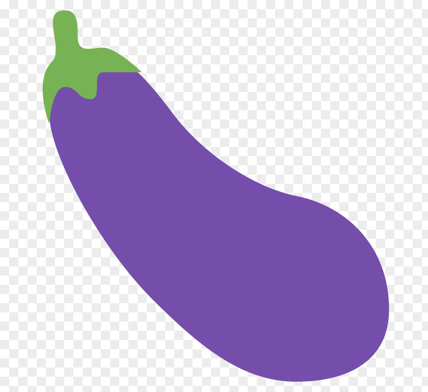Eggplant Emoji Vegetable 2017 WordCamp US Mastodon PNG