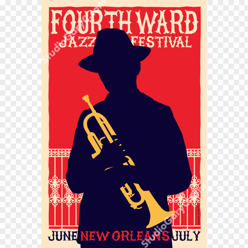 Festival Poster New Orleans Jazz & Heritage Beaches International PNG