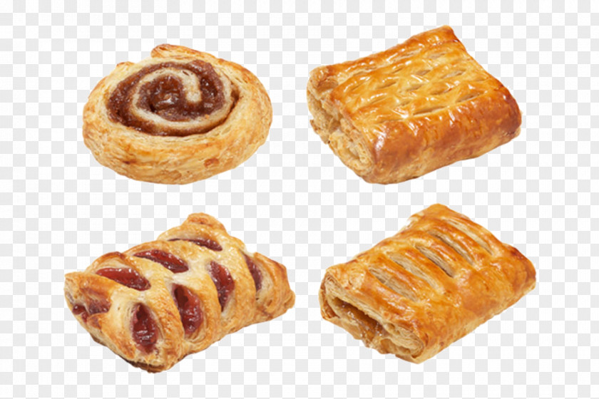 Mini Danish Pastry Puff Viennoiserie Pain Au Chocolat PNG