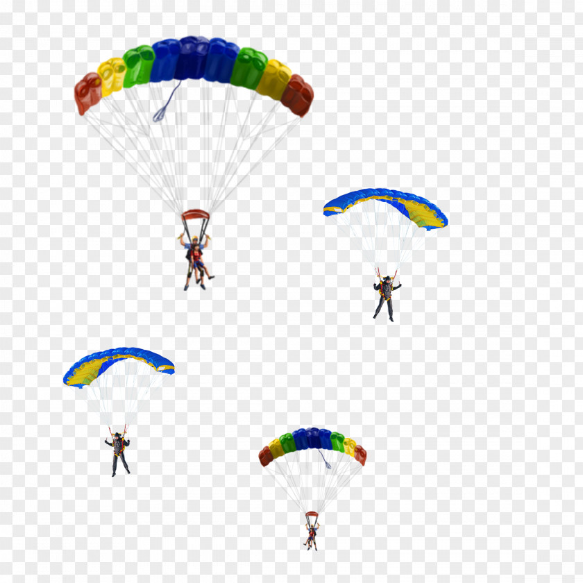 Parachutist Map Parachute Parachuting Clip Art Image PNG